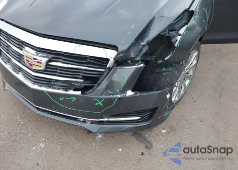 2017 Cadillac Ats Luxury from USA, damaged, VIN 1G6AH5RX6H0131751